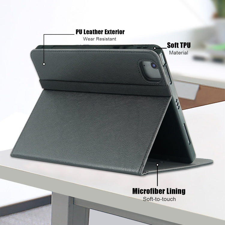 Front Stand Smart TPU Leather Tablet Case, For iPad Air 13 2024, For iPad Air 11 2024 / Pro 11 2022, For iPad Pro 11 2024