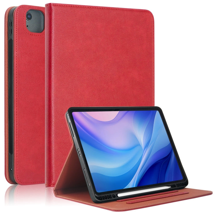 Front Stand Smart TPU Leather Tablet Case, For iPad Air 13 2024, For iPad Air 11 2024 / Pro 11 2022, For iPad Pro 11 2024