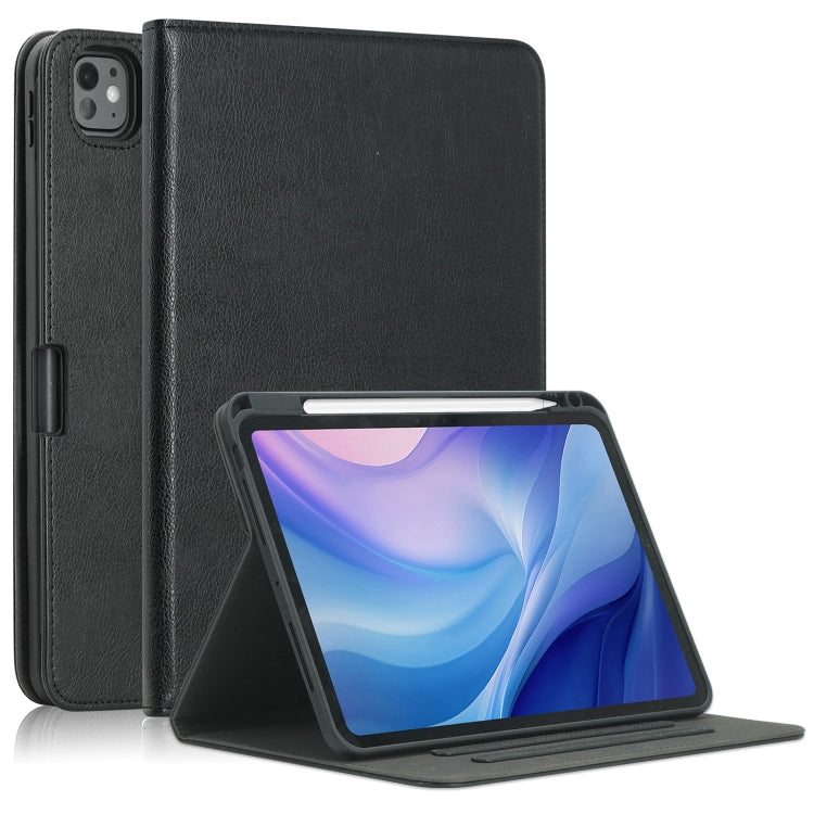 Front Stand Smart TPU Leather Tablet Case, For iPad Air 13 2024, For iPad Air 11 2024 / Pro 11 2022, For iPad Pro 11 2024