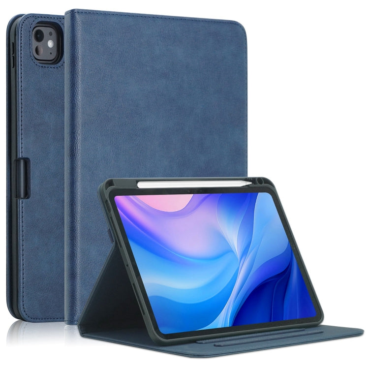 Front Stand Smart TPU Leather Tablet Case, For iPad Air 13 2024, For iPad Air 11 2024 / Pro 11 2022, For iPad Pro 11 2024