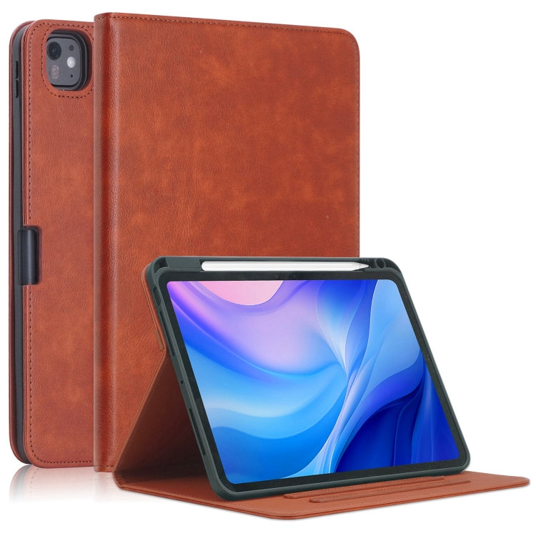 Front Stand Smart TPU Leather Tablet Case, For iPad Air 13 2024, For iPad Air 11 2024 / Pro 11 2022, For iPad Pro 11 2024