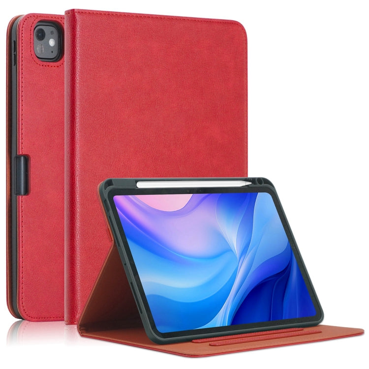 Front Stand Smart TPU Leather Tablet Case, For iPad Air 13 2024, For iPad Air 11 2024 / Pro 11 2022, For iPad Pro 11 2024