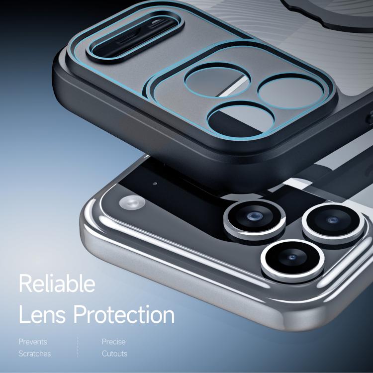 DUX DUCIS Aimo Mag Series MagSafe Ring Holder Frosted Phone Case, For iPhone 17 Pro Max, For iPhone 17 Pro, For iPhone 17, For iPhone 17 Air, For iPhone 16 Pro Max, For iPhone 16 Pro, For iPhone 16 Plus, For iPhone 16