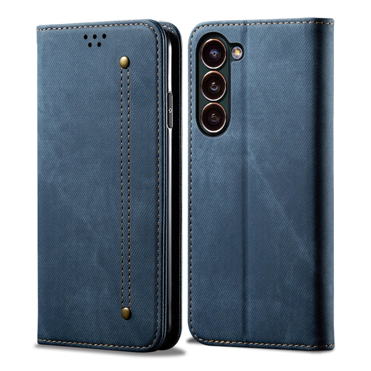 Denim Texture Casual Style Horizontal Flip Leather Case, For Samsung Galaxy S25 5G, For Samsung Galaxy S25+ 5G, For Samsung Galaxy S25 Ultra 5G, For Samsung Galaxy S24 FE 5G, For Samsung Galaxy S24 Ultra 5G, For Samsung Galaxy S24+ 5G