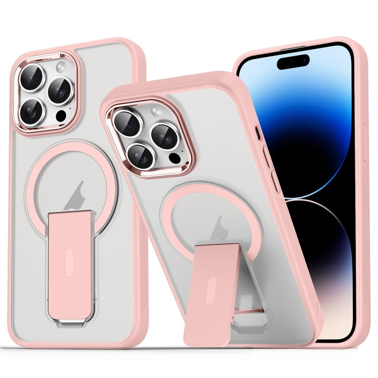 Acrylic Hybrid TPU MagSafe Holder Phone Case, For iPhone 14 Pro Max, For iPhone 13 Pro Max, For iPhone 12 Pro Max, For iPhone 13 Pro, For iPhone 12 / 12 Pro