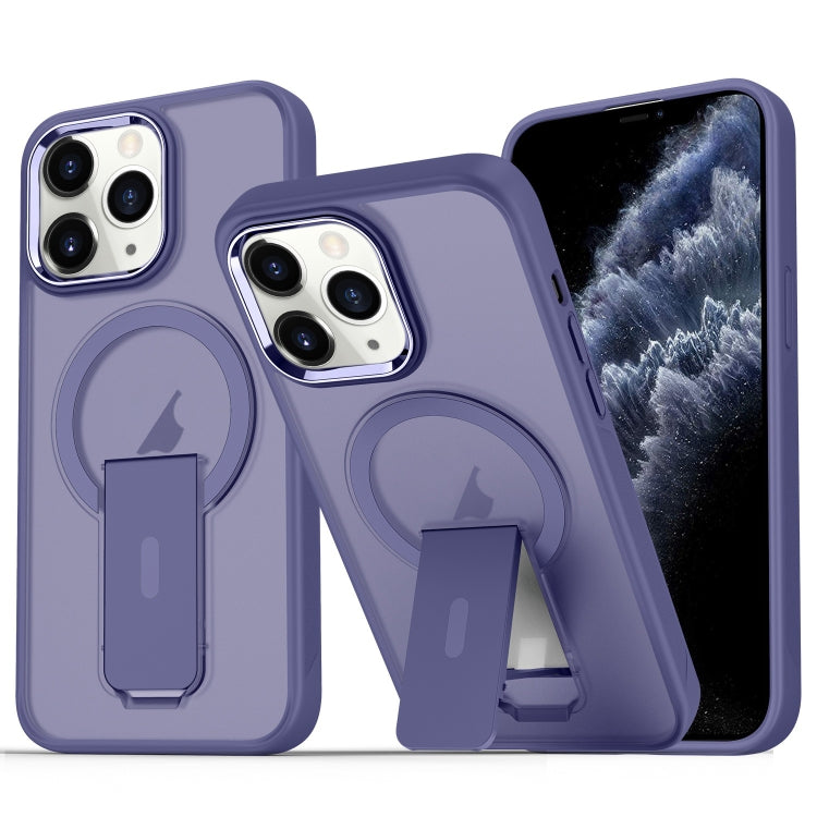 Acrylic Hybrid TPU MagSafe Holder Phone Case, For iPhone 11 Pro Max, For iPhone 11, For iPhone 11 Pro