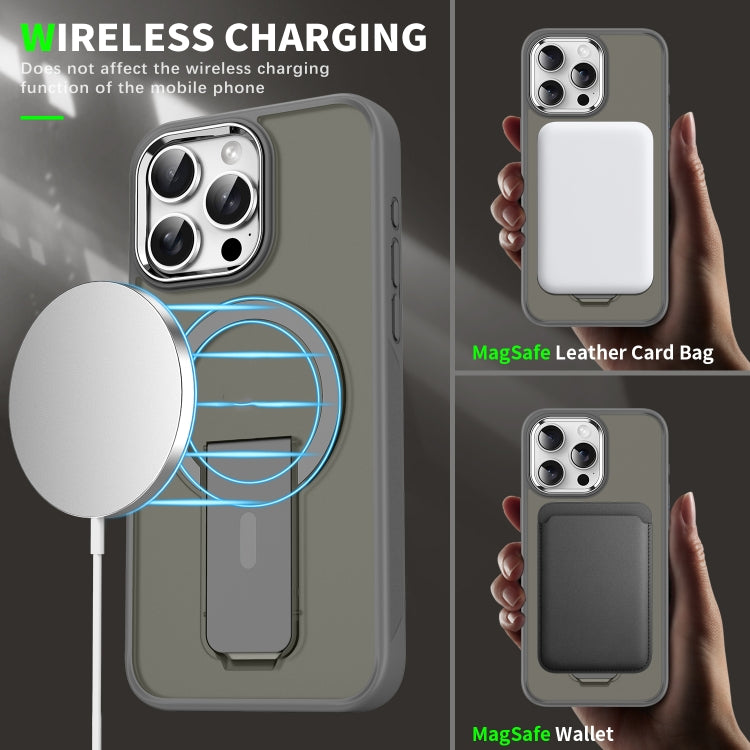 Acrylic Hybrid TPU MagSafe Holder Phone Case, For iPhone 11 Pro Max, For iPhone 11, For iPhone 11 Pro