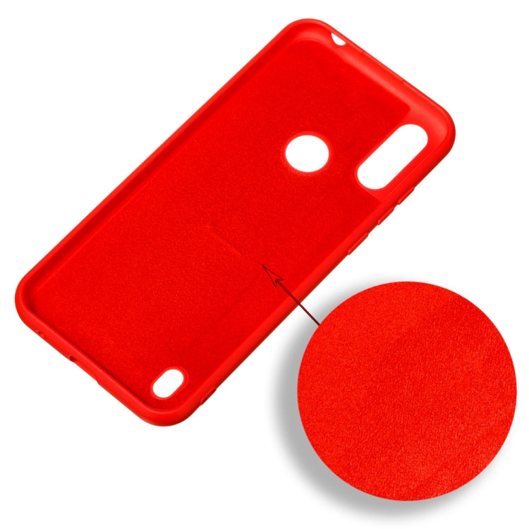 Pure Color Liquid Silicone Shockproof Full Coverage Protective Case