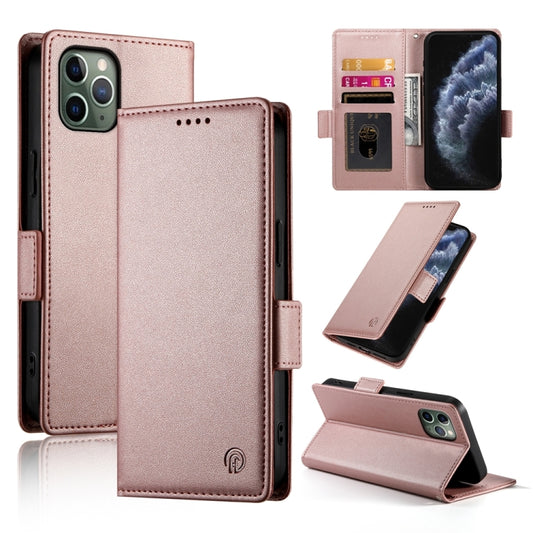 Side Buckle Magnetic Frosted Leather Phone Case, For iPhone 11 Pro, For iPhone X / XS, For iPhone XR