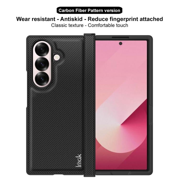 imak Ruiyi Series Carbon Fiber PU + PC Phone Case