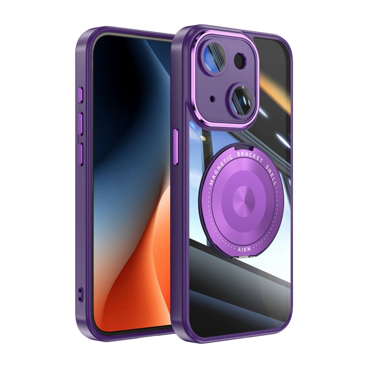 360 Holder Magsafe Acrylic Hybrid TPU Phone Case, For iPhone 14, For iPhone 14 Pro, For iPhone 14 Pro Max, For iPhone 13 Pro Max