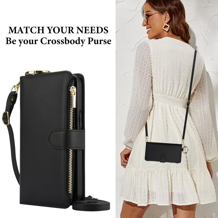 Crossbody Ring Multifunctional Wallet Leather Phone Case, For iPhone XR, For iPhone XS Max, For iPhone 7 Plus / 8 Plus