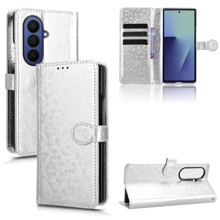 Honeycomb Dot Texture Leather Phone Case