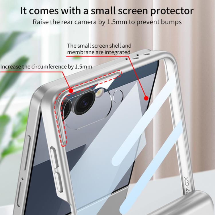 GKK Integrated Magnetic Full Coverage Flip Phone Case with Pen Box+Pen