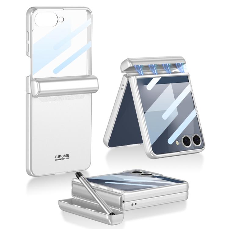 GKK Integrated Magnetic Full Coverage Flip Phone Case with Pen Box+Pen