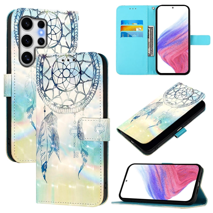 3D Painting Horizontal Flip Leather Phone Case, For Samsung Galaxy S25 5G, For Samsung Galaxy S25+ 5G, For Samsung Galaxy S25 Ultra 5G, For Samsung Galaxy S24 FE 5G