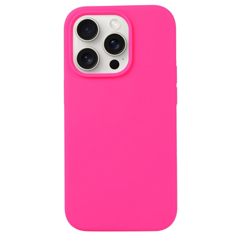 Liquid Silicone Phone Case, For iPhone 16 Pro