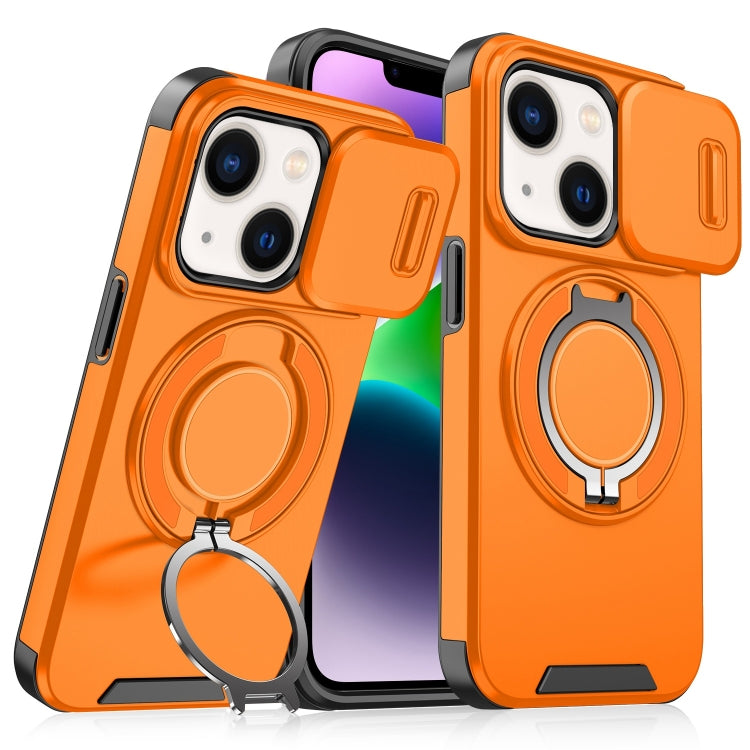 Sliding Camshield Ring Holder Phone Case, For iPhone 15 Pro, For iPhone 15 Plus, For iPhone 15, For iPhone 14 Plus, For iPhone 14