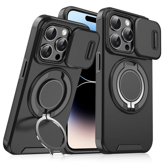 Sliding Camshield Ring Holder Phone Case, For iPhone 14 Pro, For iPhone 14 Pro Max, For iPhone 13 Pro Max, For iPhone 13 Pro, For iPhone 13