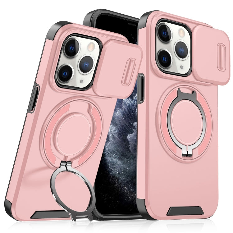 Sliding Camshield Ring Holder Phone Case, For iPhone 11 Pro