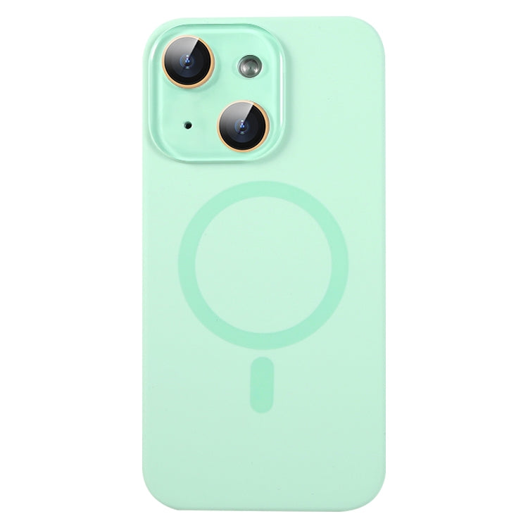 Liquid Silicone MagSafe Full Coverage Phone Case with Lens Film, For iPhone 13 Pro, For iPhone 13, For iPhone 12, For iPhone 12 Pro Max