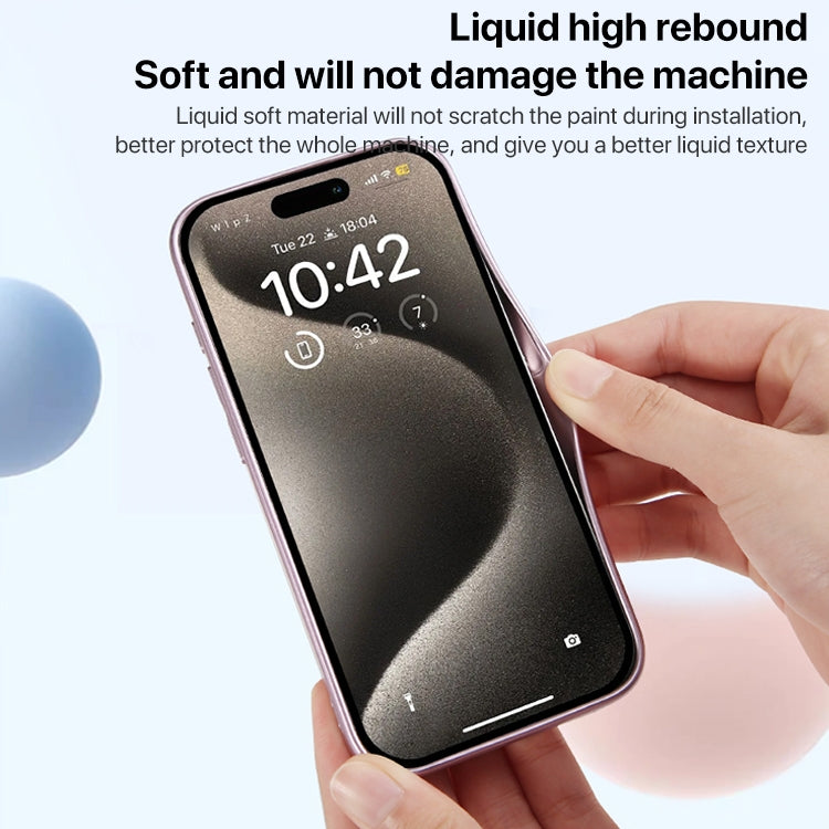 Liquid Silicone MagSafe Full Coverage Phone Case with Lens Film, For iPhone 13 Pro, For iPhone 13, For iPhone 12, For iPhone 12 Pro Max