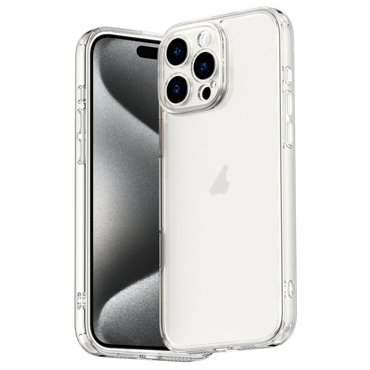Four Corner Airbag Transparent Glass Phone Case