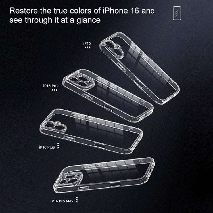 Four Corner Airbag Transparent Glass Phone Case