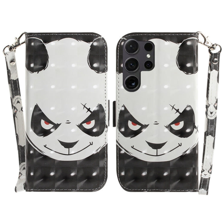 3D Colored Horizontal Flip Leather Phone Case