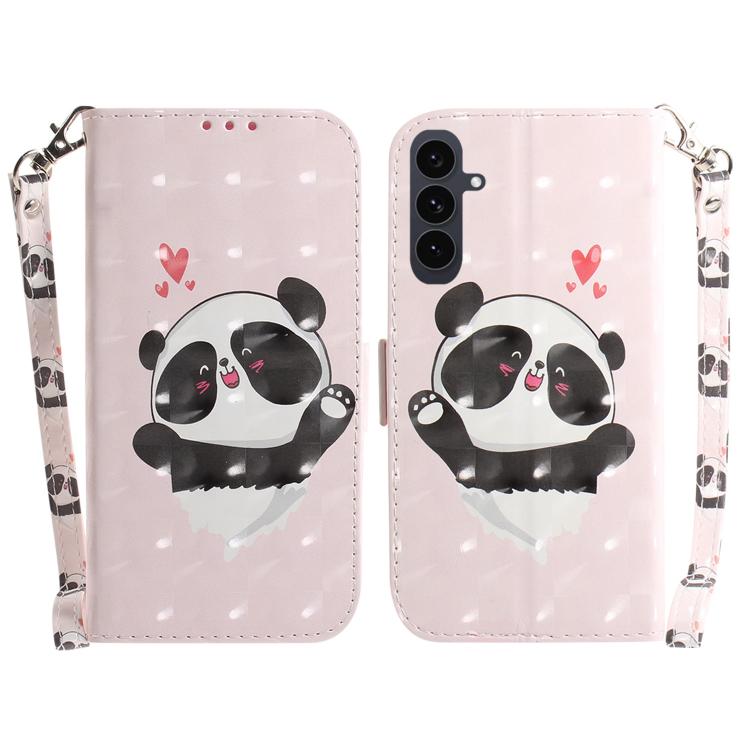 3D Colored Horizontal Flip Leather Phone Case