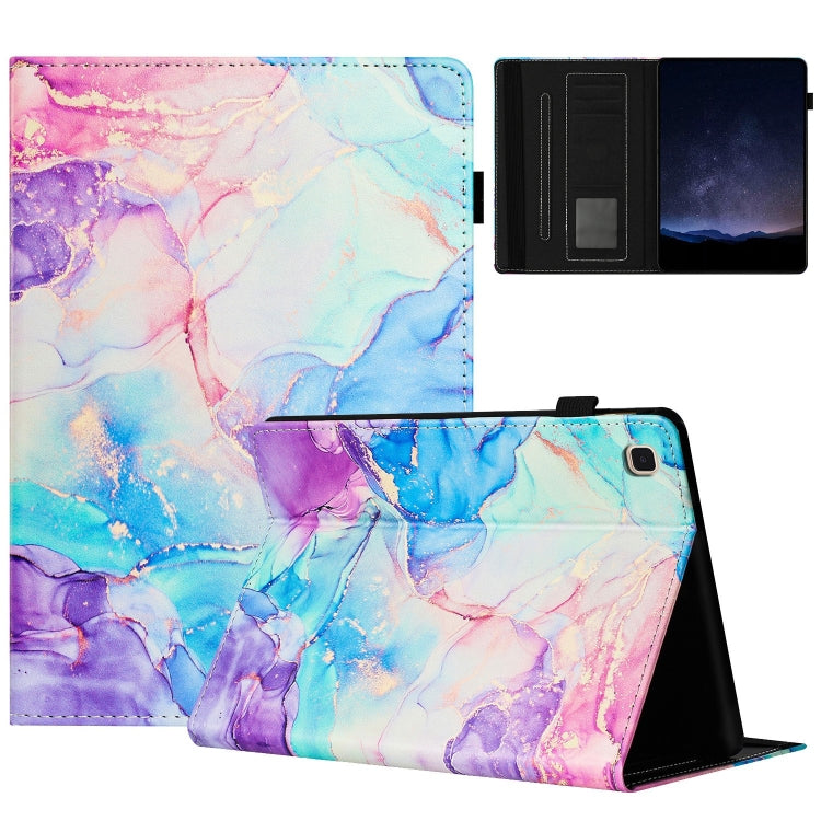 Marble Litchi Leather Smart Tablet Case, For iPad mini 6 / mini 2024, For iPad Air 11 2024 / 2022 / 2020 10.9, For iPad Pro 11 2024, For iPad 10th Gen 10.9 2022, For iPad 10.2 2021 / 2020 / 10.5