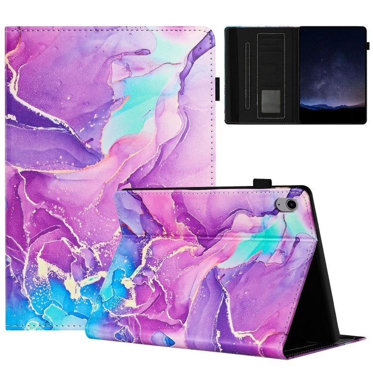 Marble Litchi Leather Smart Tablet Case, For iPad mini 6 / mini 2024, For iPad Air 11 2024 / 2022 / 2020 10.9, For iPad Pro 11 2024, For iPad 10th Gen 10.9 2022, For iPad 10.2 2021 / 2020 / 10.5