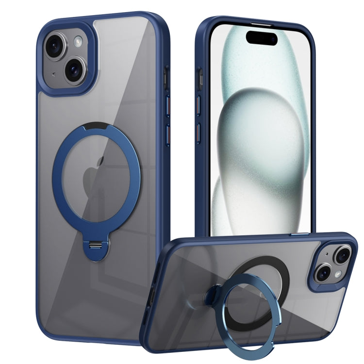 Transparent MagSafe Magnetic Rotating Ring Holder Phone Case, For iPhone 14 Plus, For iPhone 14, For iPhone 14 Pro, For iPhone 14 Pro Max, For iPhone 13 Pro Max, For iPhone 13 Pro, For iPhone 13, For iPhone 12 / 12 Pro