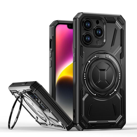 Armor II Series MagSafe Magnetic Holder Phone Case, For iPhone 13 Pro, For iPhone 13, For iPhone 12 / 12 Pro, For iPhone 12 Pro Max
