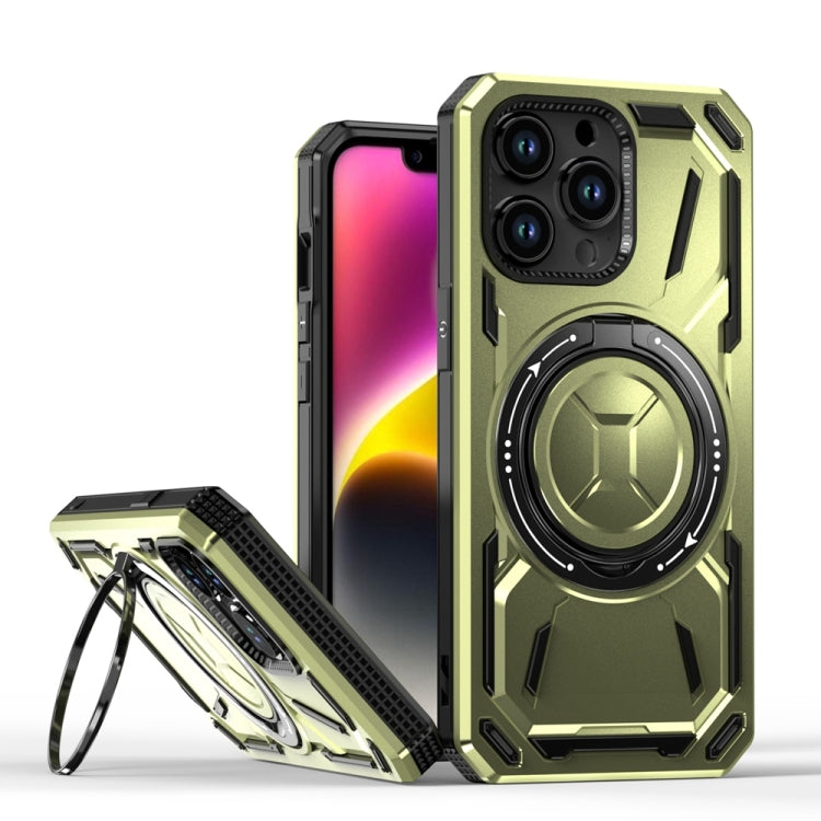 Armor II Series MagSafe Magnetic Holder Phone Case, For iPhone 13 Pro, For iPhone 13, For iPhone 12 / 12 Pro, For iPhone 12 Pro Max