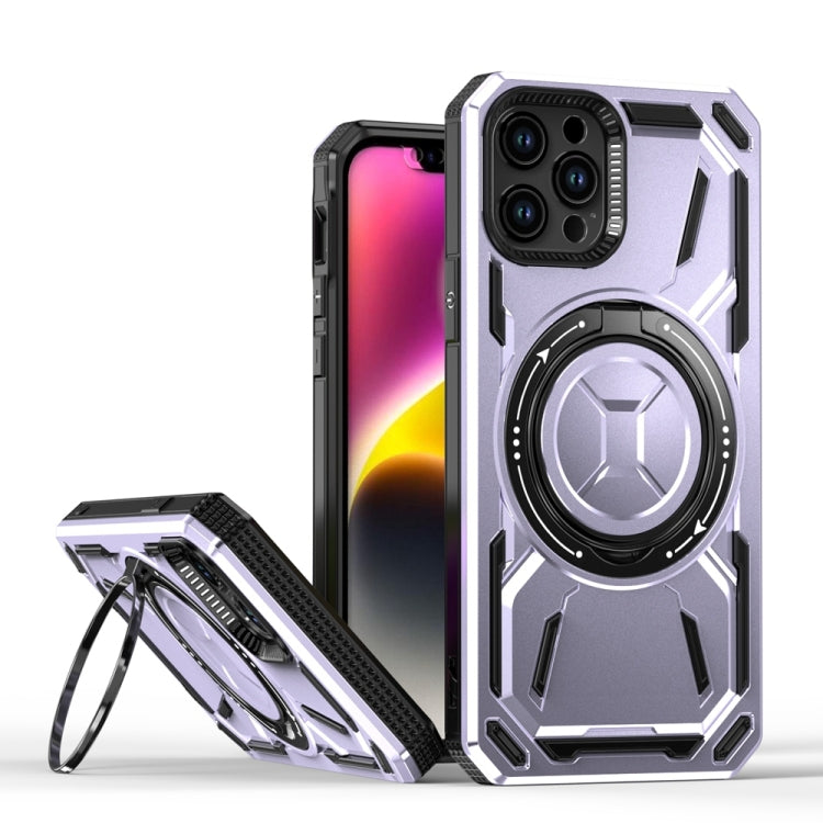 Armor II Series MagSafe Magnetic Holder Phone Case, For iPhone 13 Pro, For iPhone 13, For iPhone 12 / 12 Pro, For iPhone 12 Pro Max
