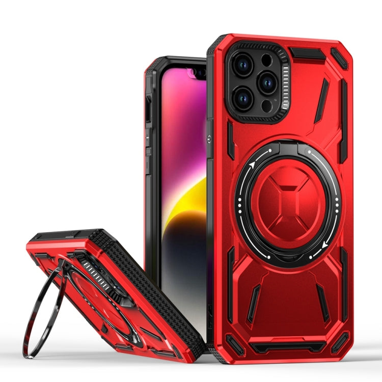 Armor II Series MagSafe Magnetic Holder Phone Case, For iPhone 13 Pro, For iPhone 13, For iPhone 12 / 12 Pro, For iPhone 12 Pro Max