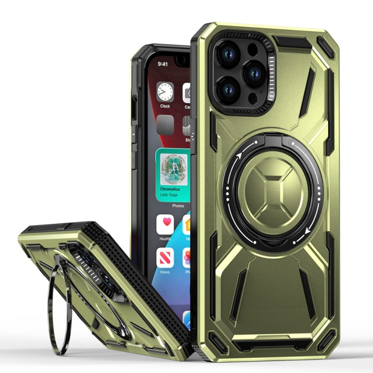 Armor II Series MagSafe Magnetic Holder Phone Case, For iPhone 13 Pro, For iPhone 13, For iPhone 12 / 12 Pro, For iPhone 12 Pro Max