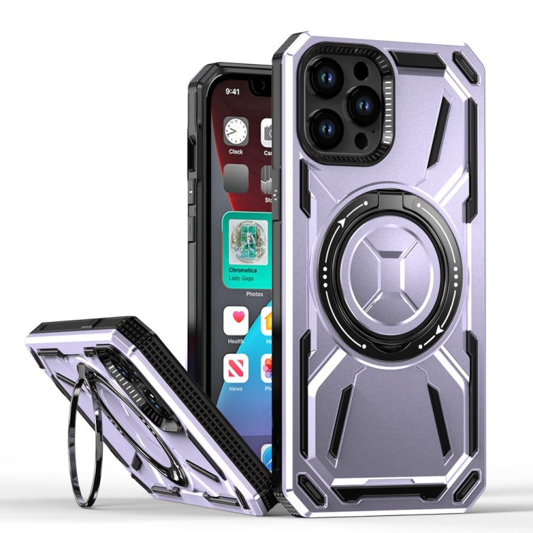 Armor II Series MagSafe Magnetic Holder Phone Case, For iPhone 13 Pro, For iPhone 13, For iPhone 12 / 12 Pro, For iPhone 12 Pro Max