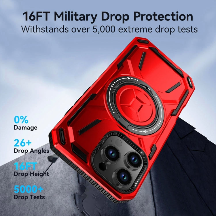 Armor II Series MagSafe Magnetic Holder Phone Case, For iPhone 13 Pro, For iPhone 13, For iPhone 12 / 12 Pro, For iPhone 12 Pro Max