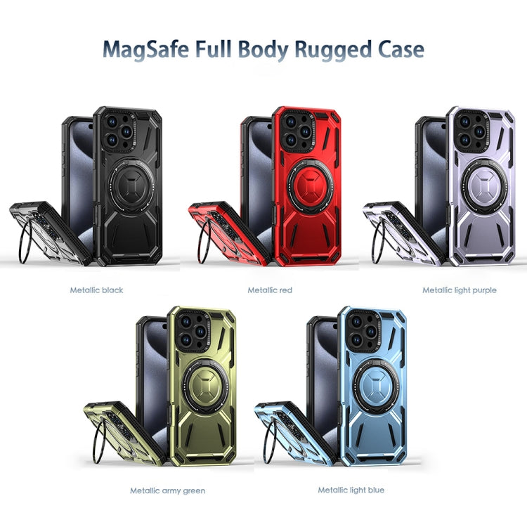 Armor II Series MagSafe Magnetic Holder Phone Case, For iPhone 13 Pro, For iPhone 13, For iPhone 12 / 12 Pro, For iPhone 12 Pro Max