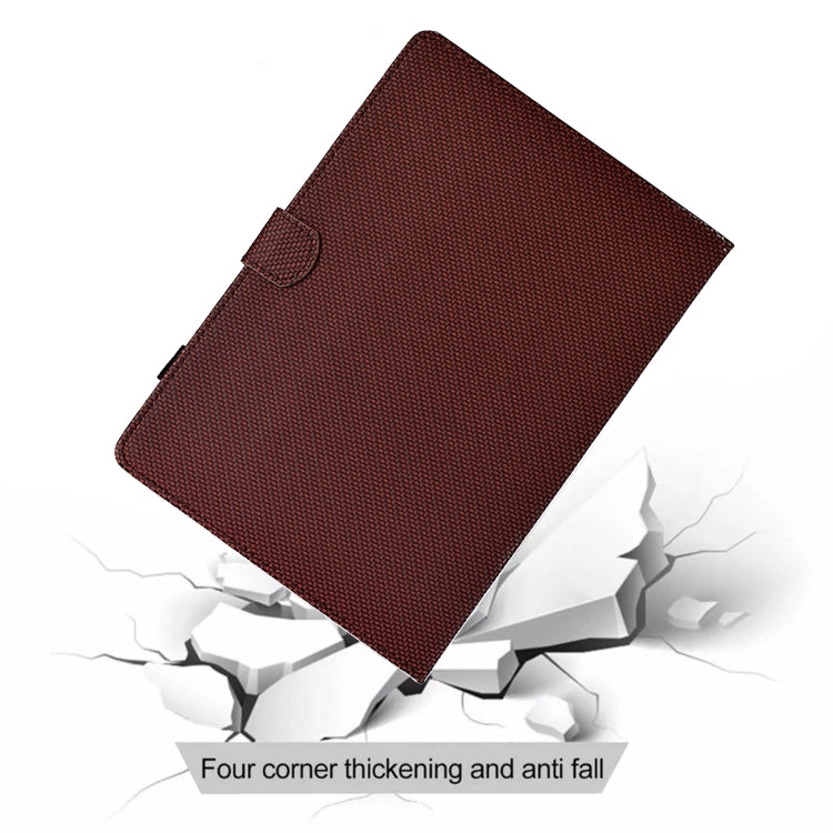 Solid Color Fiber Texture Smart Tablet Leather Case, For iPad Pro 11 2022 / 2022, For iPad Air 10.9 2022 / 2020, For iPad 10.2 2020 / 2019, For iPad Air 10.5 2019