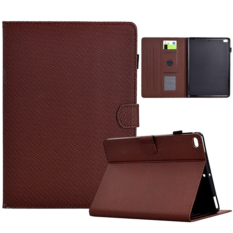 Solid Color Fiber Texture Smart Tablet Leather Case, For iPad Pro 11 2022 / 2022, For iPad Air 10.9 2022 / 2020, For iPad 10.2 2020 / 2019, For iPad Air 10.5 2019