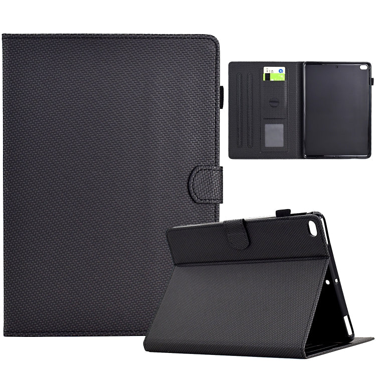 Solid Color Fiber Texture Smart Tablet Leather Case, For iPad Air 10.9 2022 / 2020, For iPad 10.2 2020 / 2019, For iPad Air 10.5 2019, For iPad mini 5 / 4 / 3 / 2 / 1, For iPad Air / Air 2 / 9.7 2017 / 2018