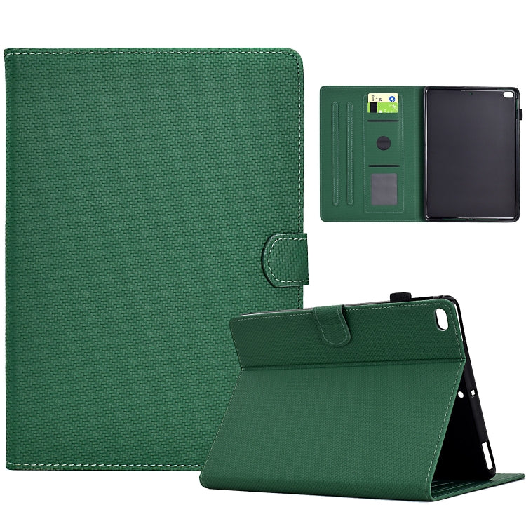 Solid Color Fiber Texture Smart Tablet Leather Case, For iPad Pro 11 2022 / 2022, For iPad Air 10.9 2022 / 2020, For iPad 10.2 2020 / 2019, For iPad Air 10.5 2019
