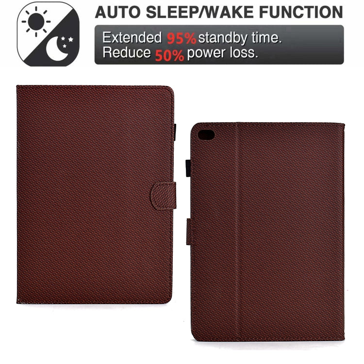 Solid Color Fiber Texture Smart Tablet Leather Case, For iPad mini 5 / 4 / 3 / 2 / 1, For iPad Air / Air 2 / 9.7 2017 / 2018
