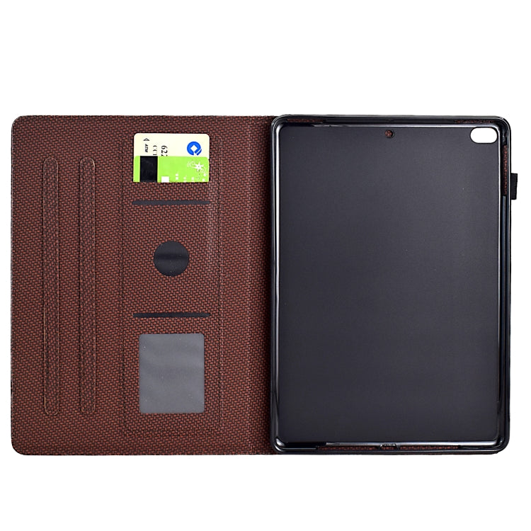 Solid Color Fiber Texture Smart Tablet Leather Case, For iPad mini 5 / 4 / 3 / 2 / 1, For iPad Air / Air 2 / 9.7 2017 / 2018