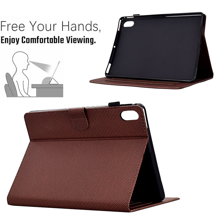 Solid Color Fiber Texture Smart Tablet Leather Case, For iPad mini 2024 / mini 6, For iPad Air 11 2024, For iPad Pro 11 2024, For iPad Pro 11 2022 / 2022, For iPad 10th Gen 10.9 2022