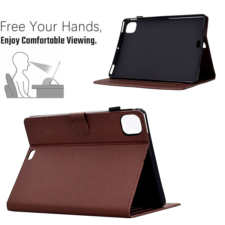 Solid Color Fiber Texture Smart Tablet Leather Case, For iPad Air 10.9 2022 / 2020, For iPad 10.2 2020 / 2019, For iPad Air 10.5 2019, For iPad mini 5 / 4 / 3 / 2 / 1, For iPad Air / Air 2 / 9.7 2017 / 2018