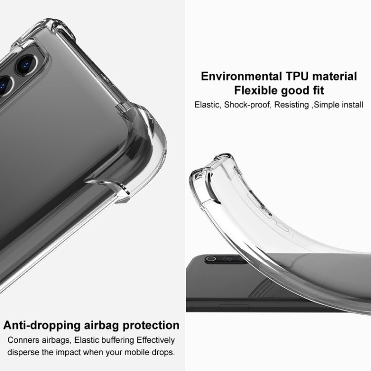 IMAK All-inclusive Shockproof Airbag TPU Case with Screen Protector, For HTC Desire 20 Pro, For HTC U20 5G, For Asus ROG Phone 3 ZS661KS